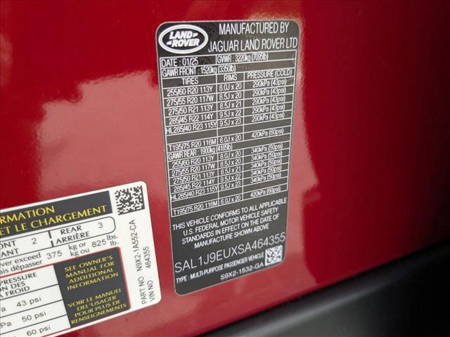 new 2025 Land Rover Range Rover Sport car, priced at $83,755