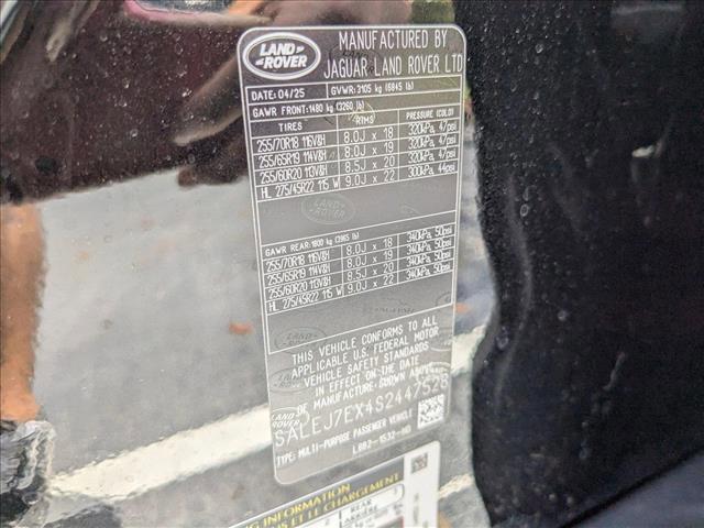 new 2025 Land Rover Defender car, priced at $71,103