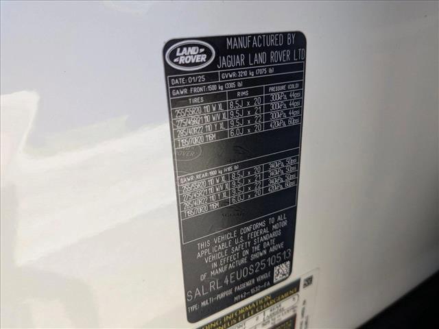 new 2025 Land Rover Discovery car, priced at $80,028