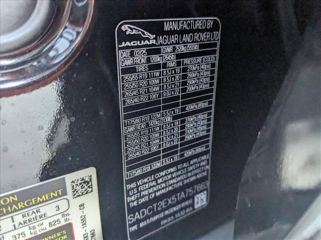 new 2026 Jaguar F-PACE car, priced at $66,108