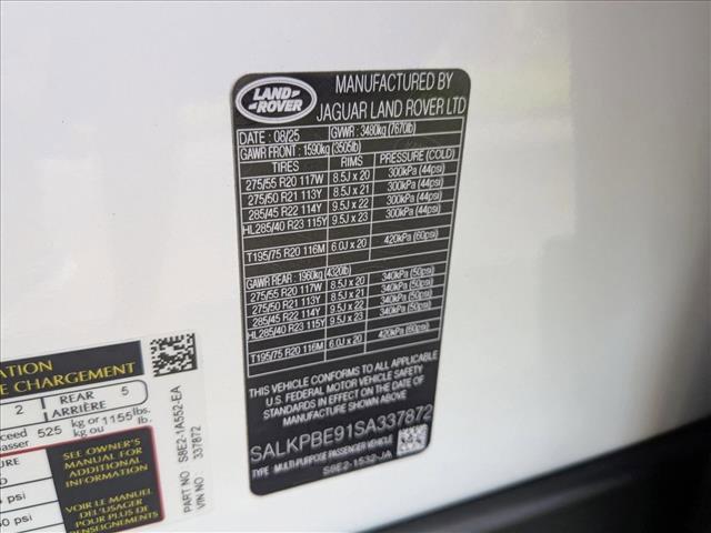 new 2025 Land Rover Range Rover car, priced at $157,805