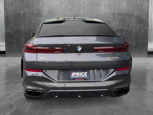 used 2021 BMW X6 car, priced at $53,390