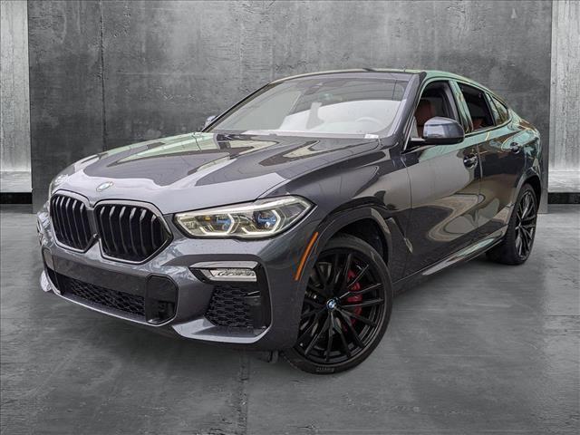 used 2021 BMW X6 car, priced at $53,390