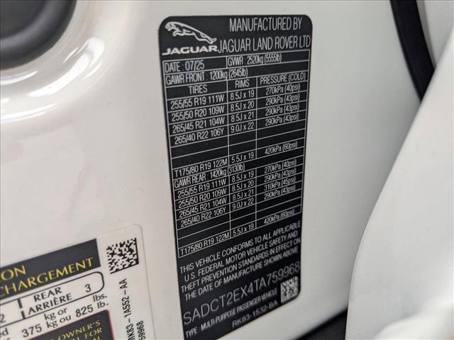 new 2026 Jaguar F-PACE car, priced at $67,138