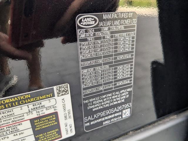 new 2025 Land Rover Range Rover car, priced at $142,940