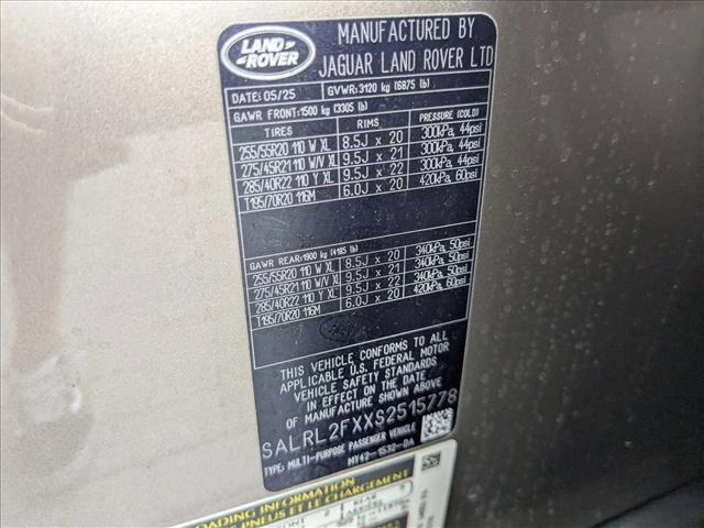 new 2025 Land Rover Discovery car, priced at $75,393