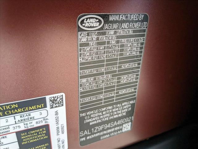 new 2025 Land Rover Range Rover Sport car, priced at $195,380