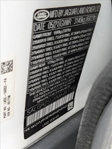 used 2021 Land Rover Range Rover car, priced at $44,491