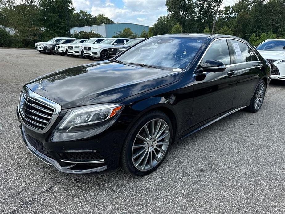 used 2015 Mercedes-Benz S-Class car, priced at $27,400