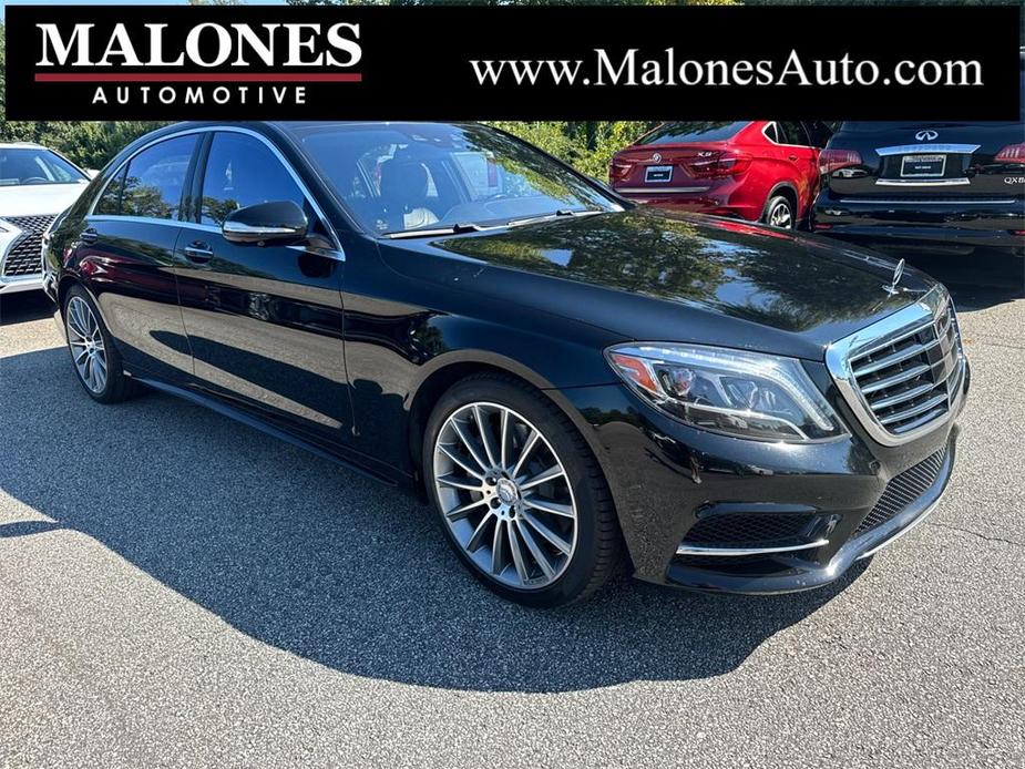 used 2015 Mercedes-Benz S-Class car, priced at $26,990