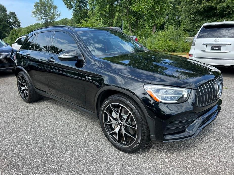 used 2021 Mercedes-Benz AMG GLC 43 car, priced at $43,590