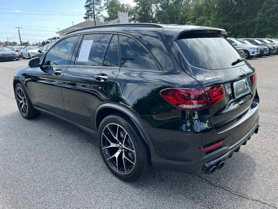 used 2021 Mercedes-Benz AMG GLC 43 car, priced at $43,590