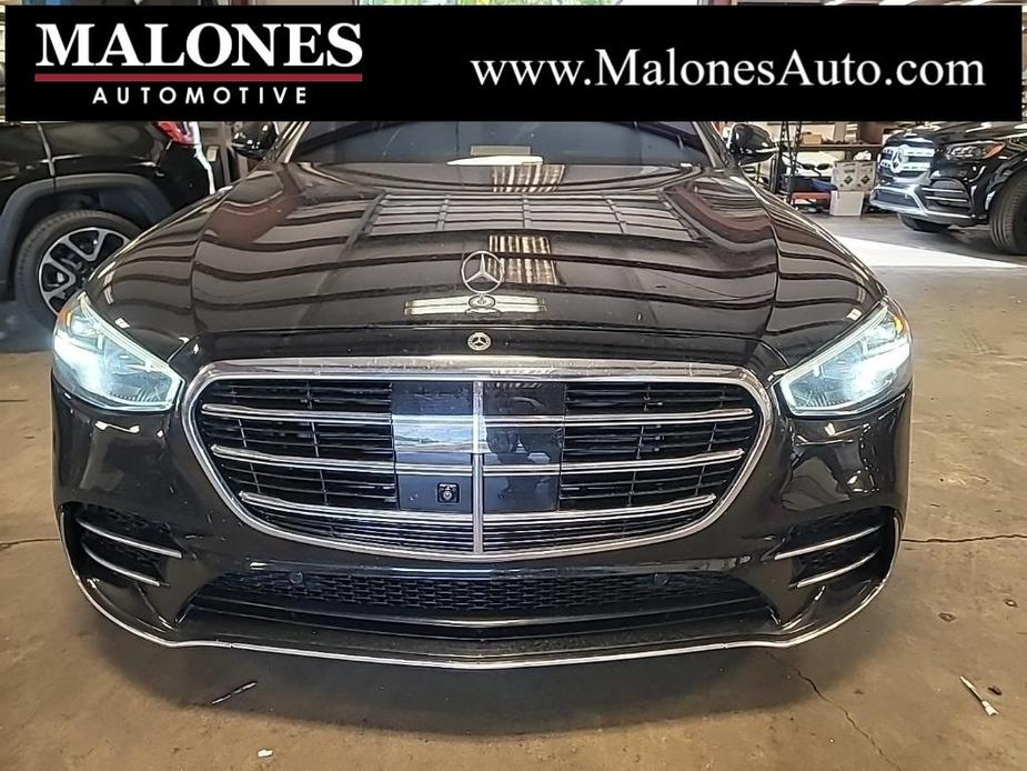 used 2023 Mercedes-Benz S-Class car, priced at $77,500