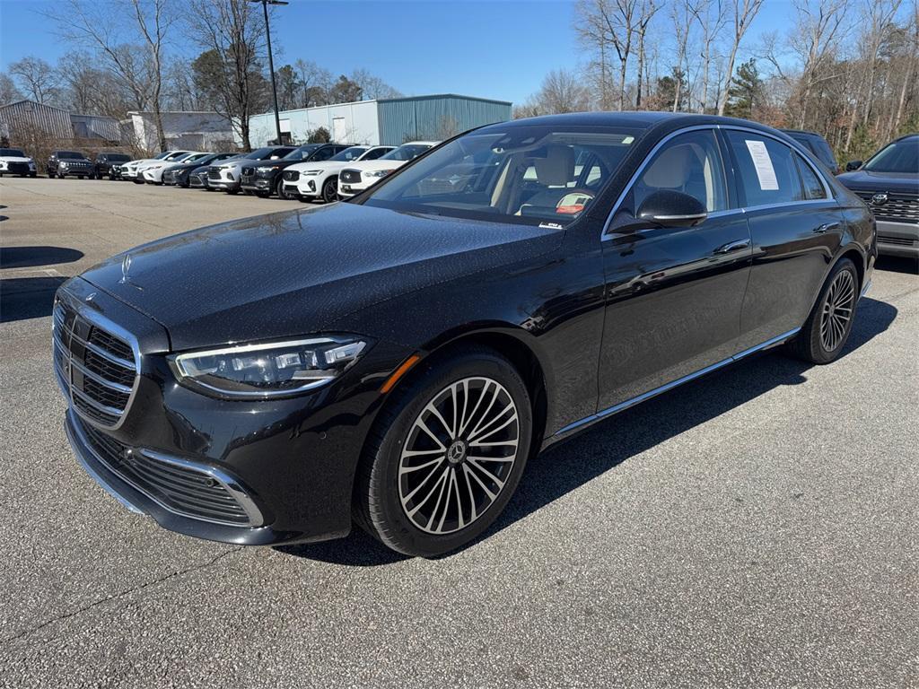 used 2021 Mercedes-Benz S-Class car, priced at $63,300