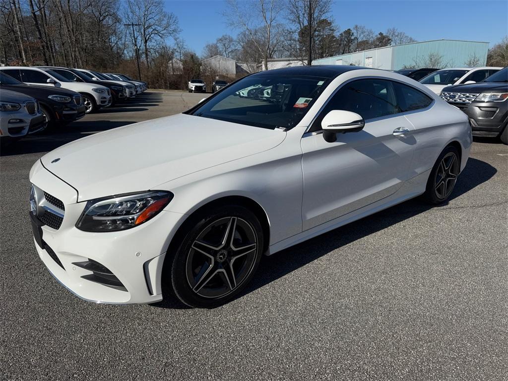 used 2021 Mercedes-Benz C-Class car, priced at $32,800