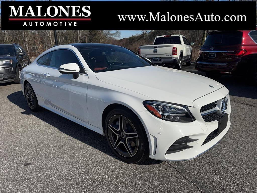 used 2021 Mercedes-Benz C-Class car, priced at $32,800