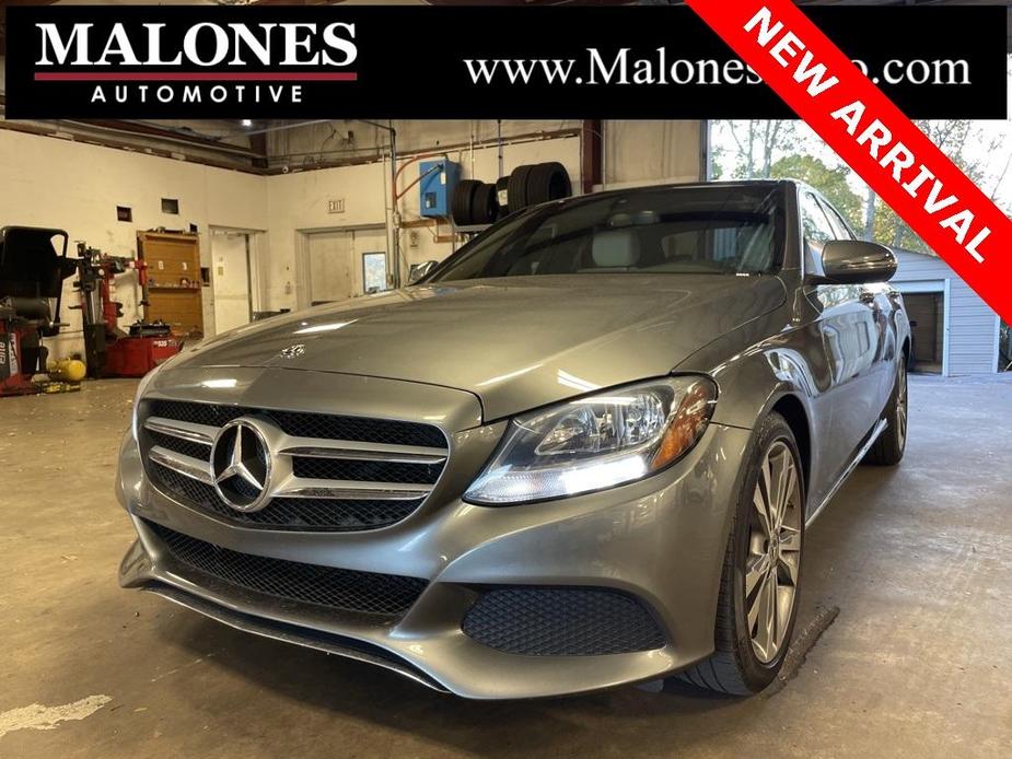 used 2018 Mercedes-Benz C-Class car, priced at $17,700