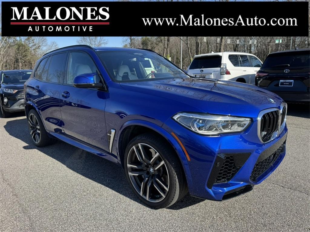 used 2021 BMW X5 M car, priced at $58,300