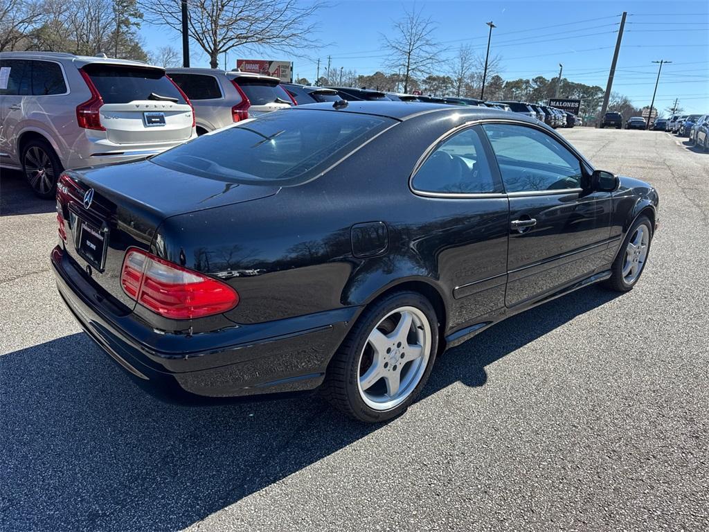 used 2002 Mercedes-Benz CLK-Class car, priced at $9,700