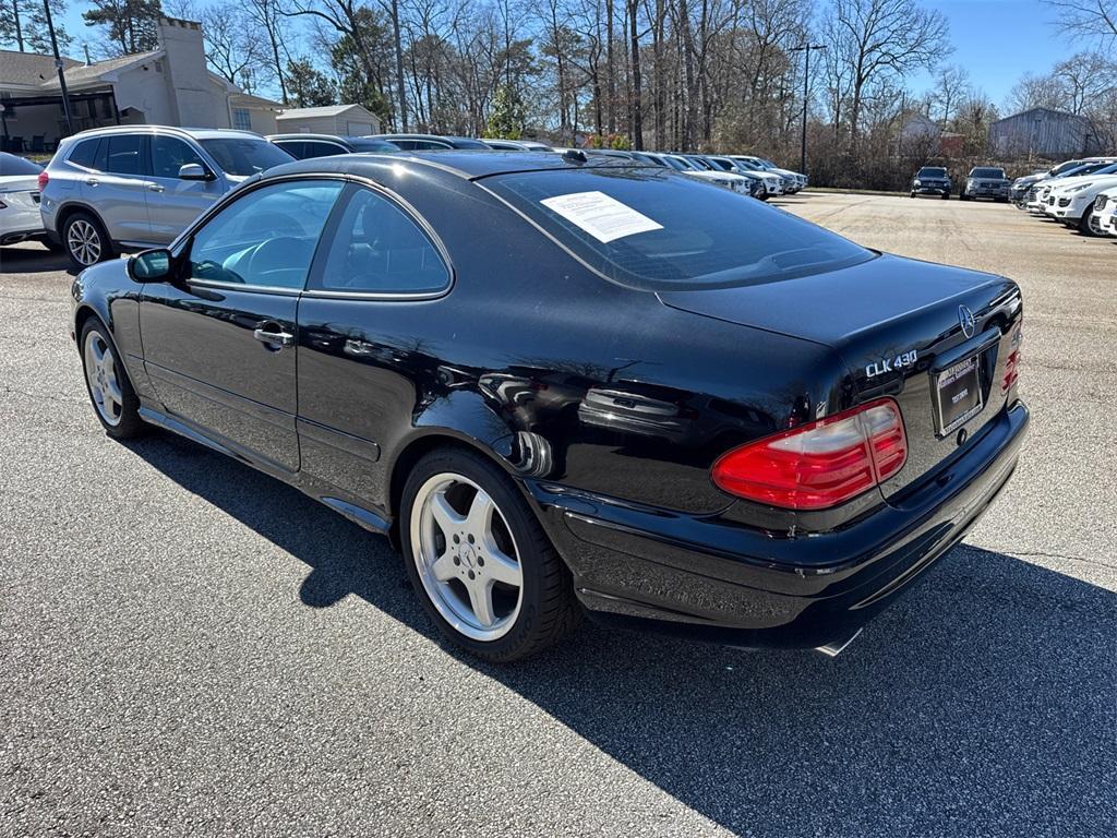 used 2002 Mercedes-Benz CLK-Class car, priced at $9,700