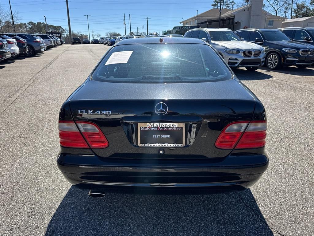 used 2002 Mercedes-Benz CLK-Class car, priced at $9,700