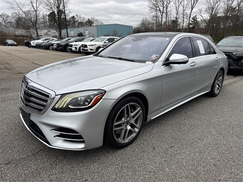 used 2018 Mercedes-Benz S-Class car, priced at $41,500