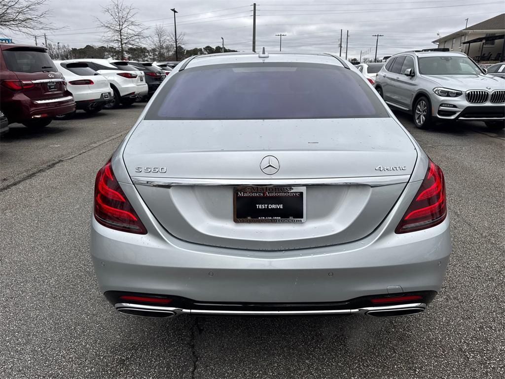 used 2018 Mercedes-Benz S-Class car, priced at $41,500