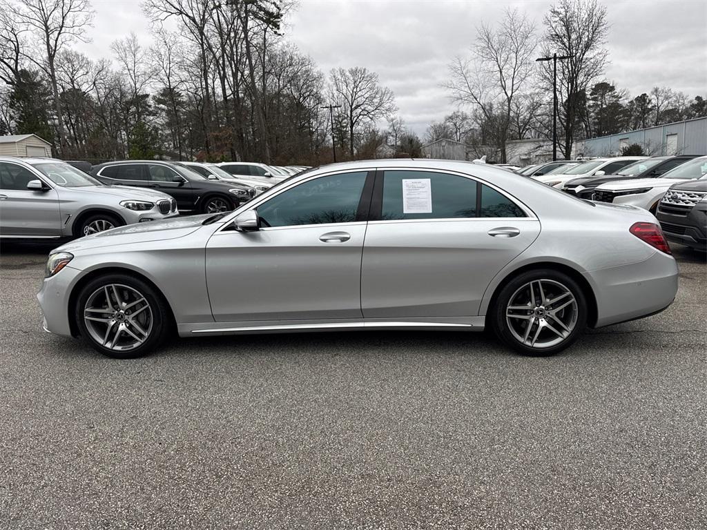 used 2018 Mercedes-Benz S-Class car, priced at $41,500