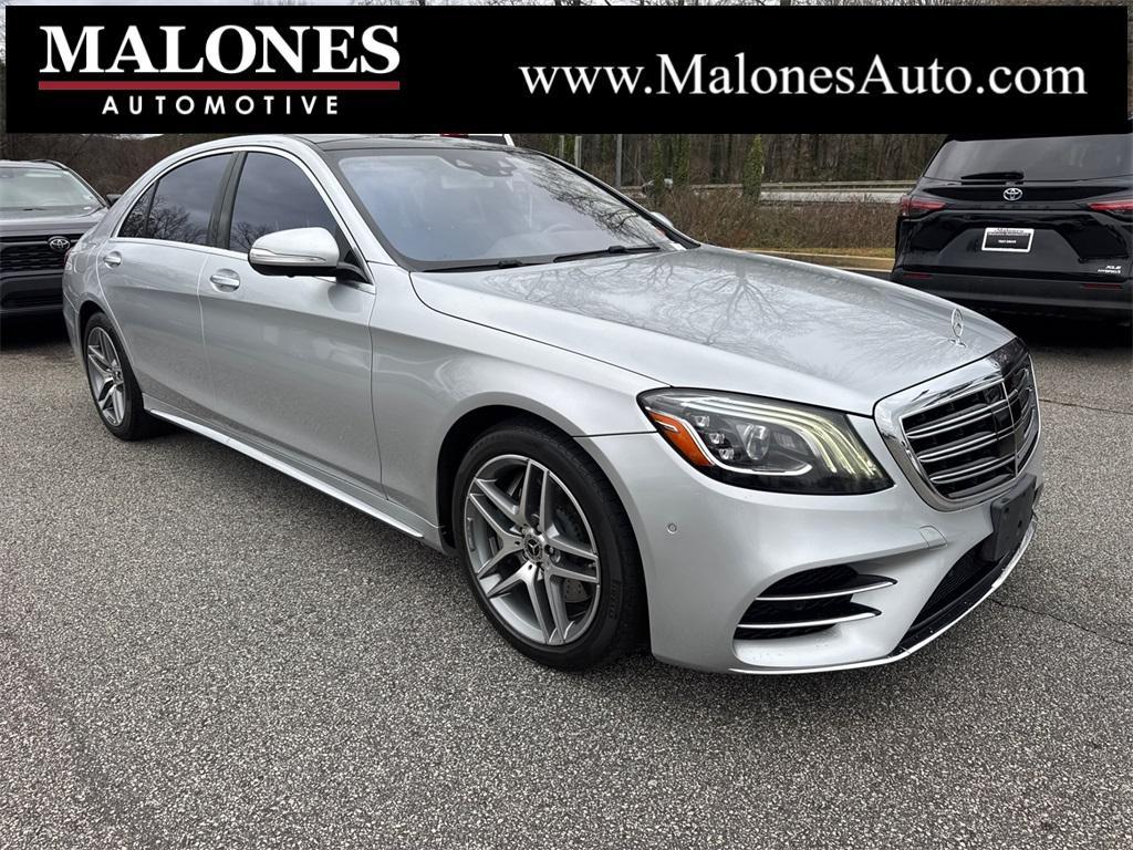 used 2018 Mercedes-Benz S-Class car, priced at $41,500