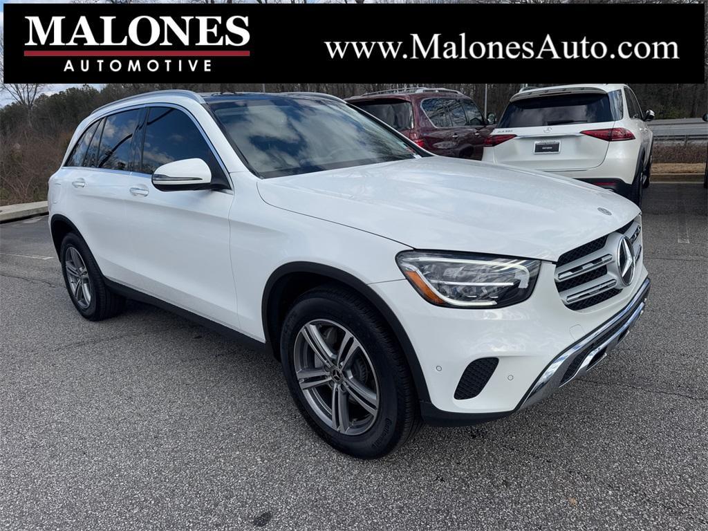 used 2021 Mercedes-Benz GLC 300 car, priced at $25,590