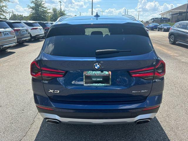 used 2022 BMW X3 car, priced at $32,300