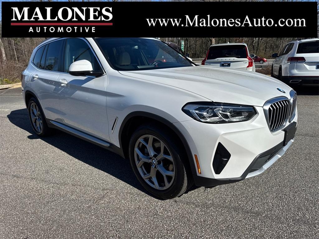 used 2022 BMW X3 car, priced at $28,400