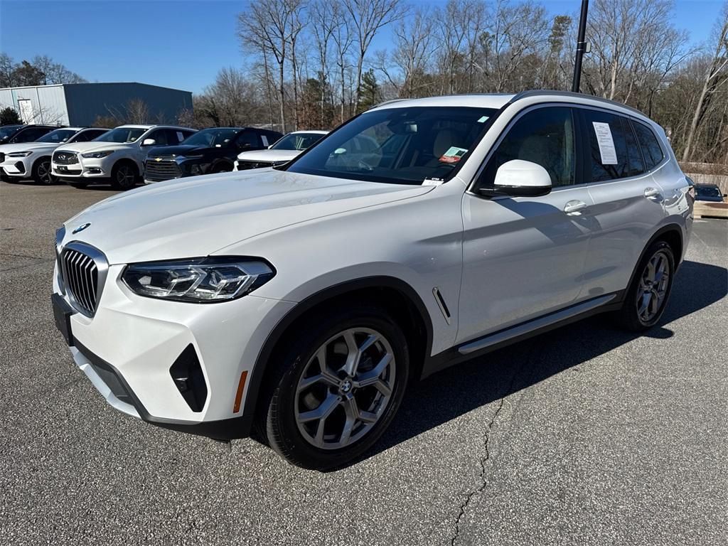 used 2022 BMW X3 car, priced at $28,400