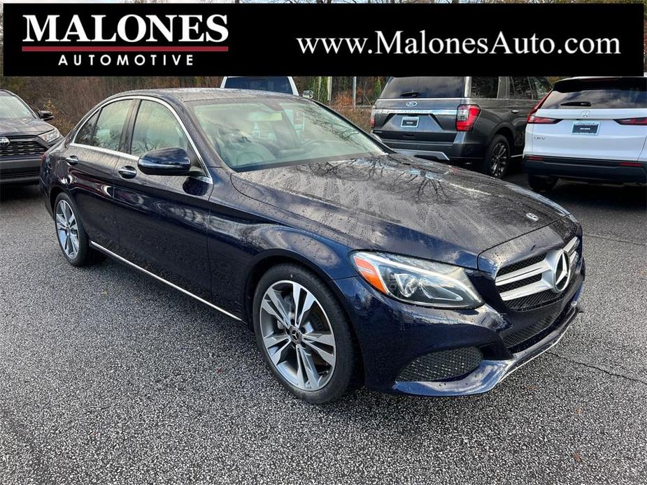 used 2018 Mercedes-Benz C-Class car, priced at $20,301