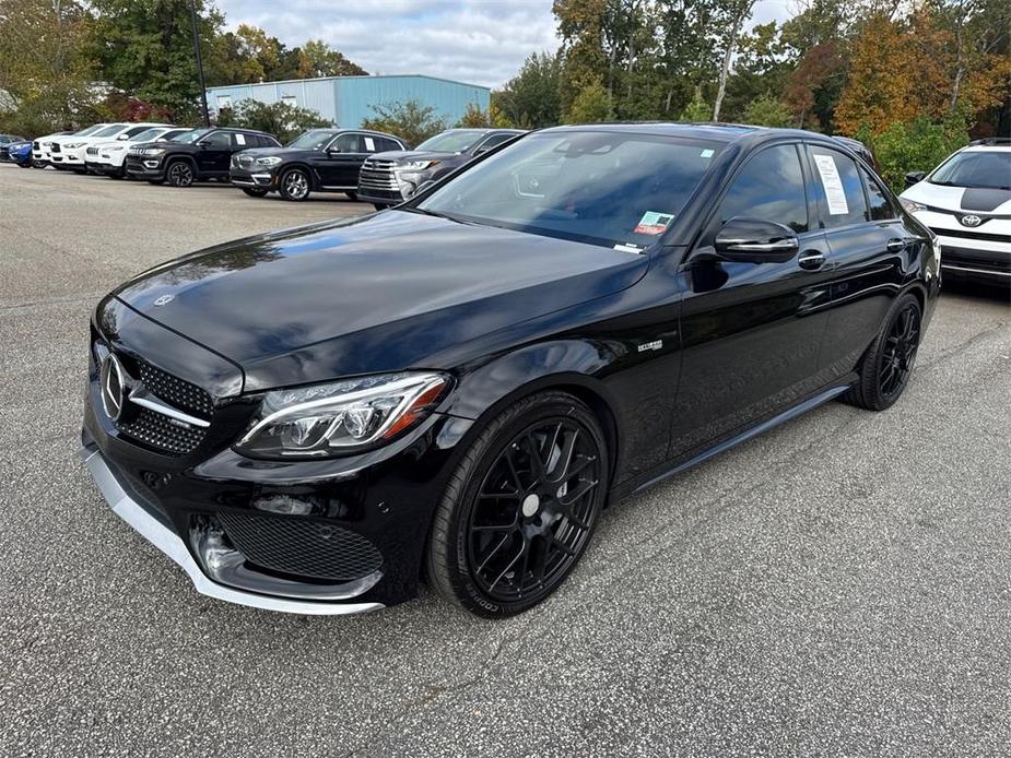 used 2017 Mercedes-Benz AMG C 43 car, priced at $29,991