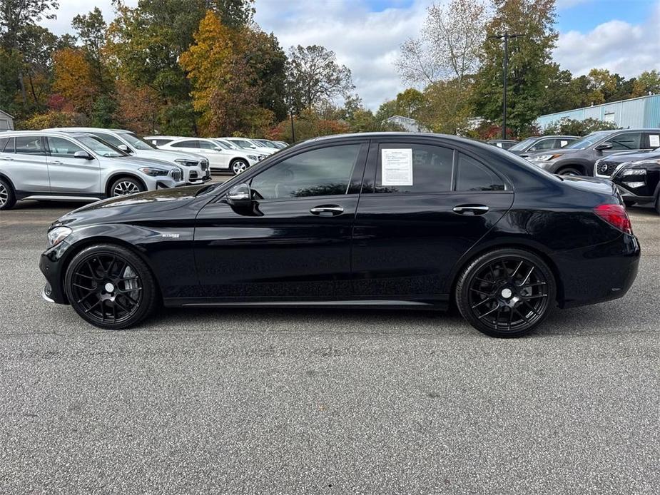 used 2017 Mercedes-Benz AMG C 43 car, priced at $29,991