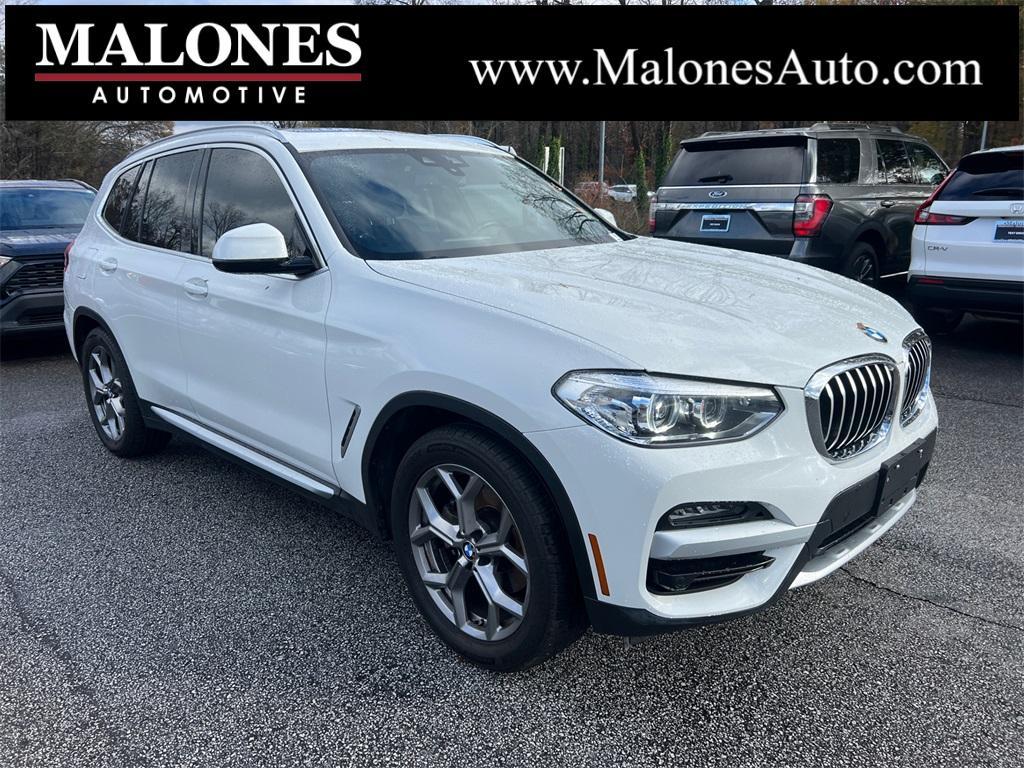 used 2021 BMW X3 car, priced at $24,590