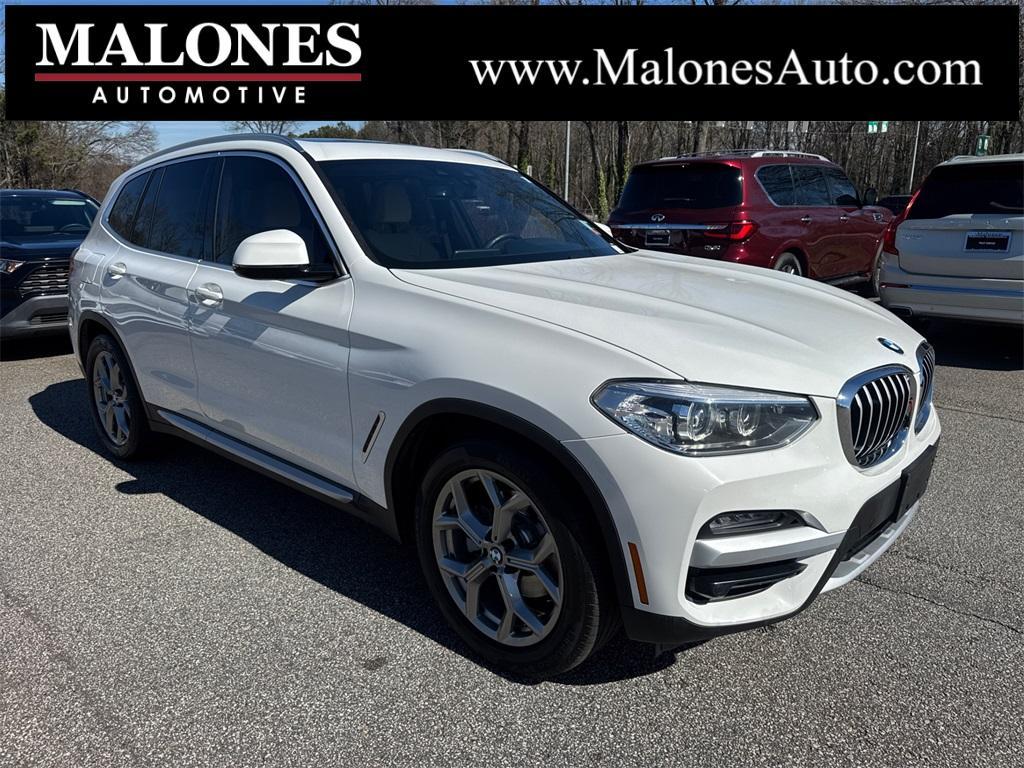 used 2021 BMW X3 car, priced at $24,600