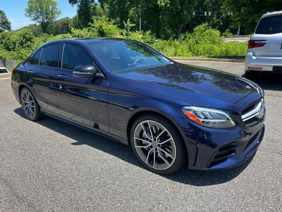 used 2020 Mercedes-Benz AMG C 43 car, priced at $34,592