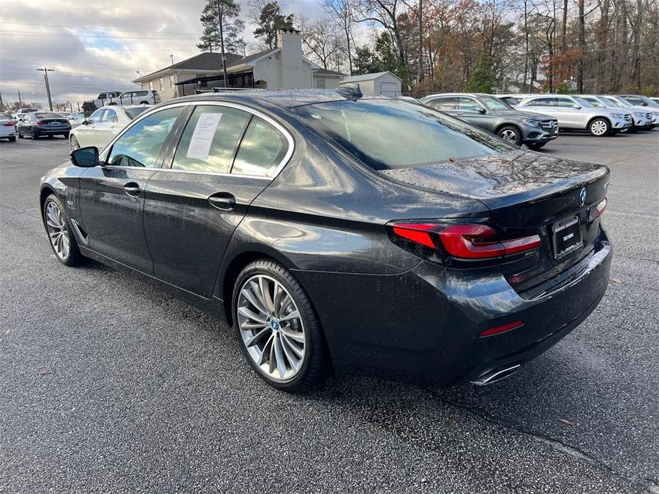 used 2022 BMW 530e car, priced at $35,590