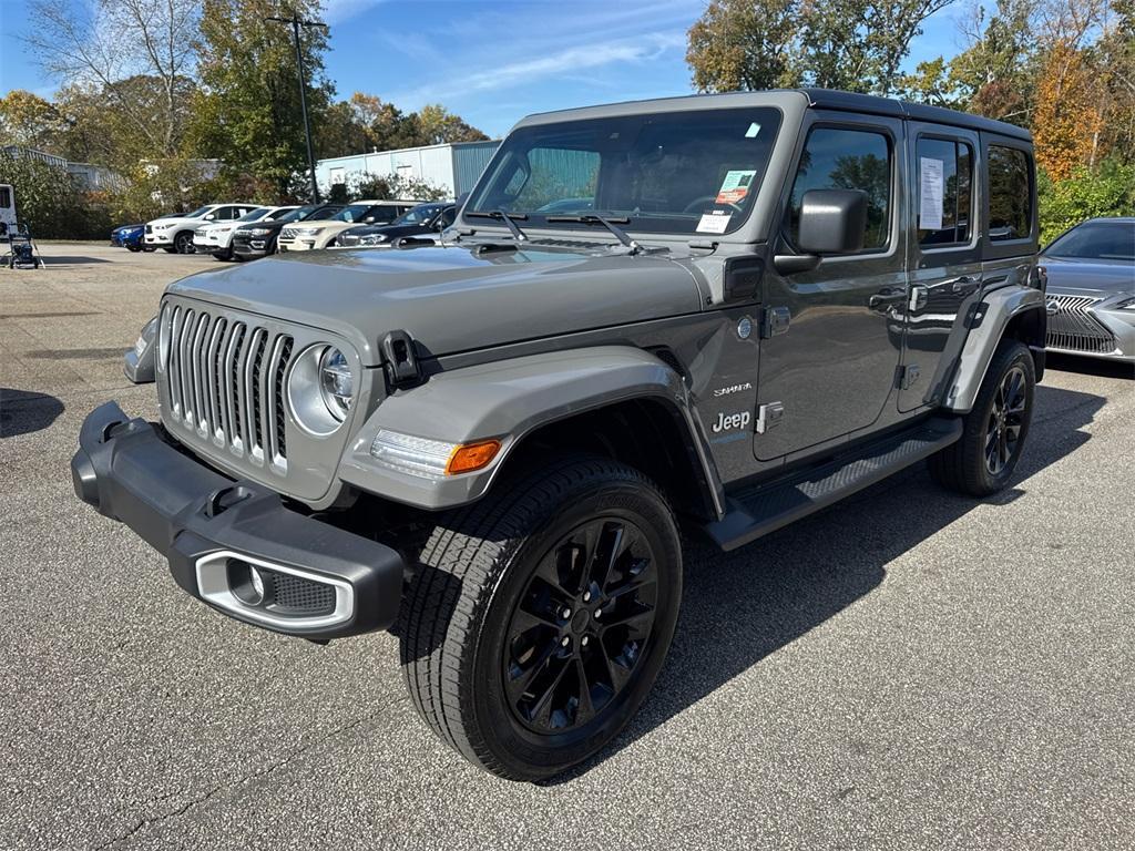 used 2021 Jeep Wrangler Unlimited 4xe car, priced at $33,990