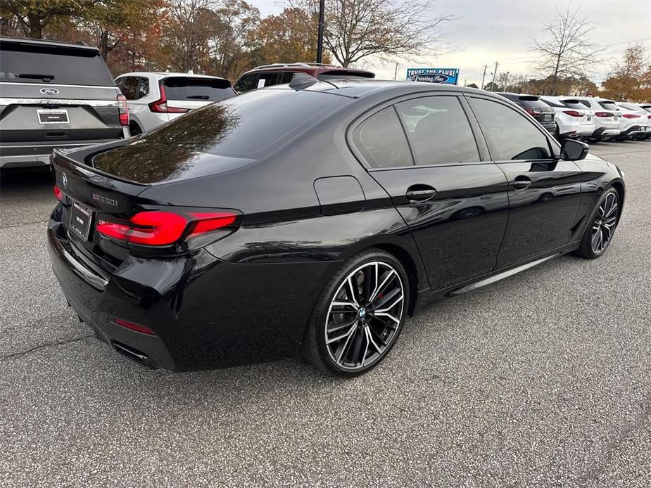 used 2022 BMW M550 car, priced at $55,990