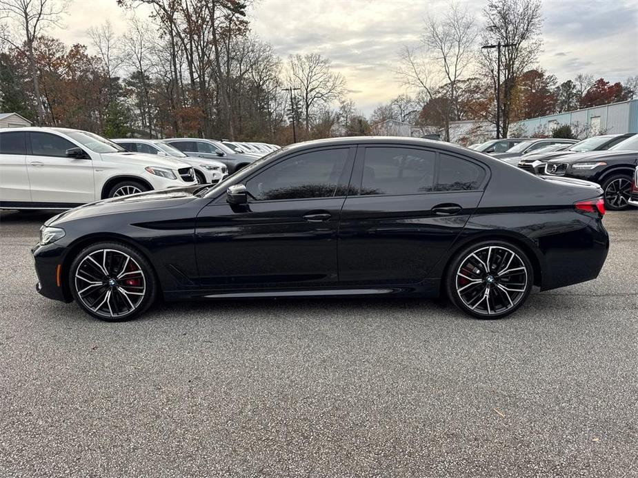 used 2022 BMW M550 car, priced at $55,990