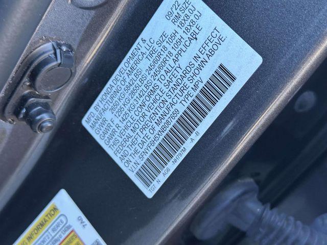 used 2022 Honda Pilot car, priced at $29,995