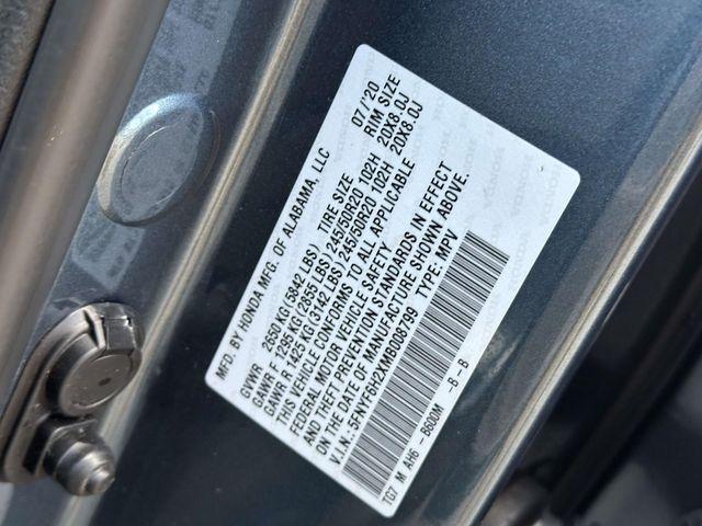 used 2021 Honda Pilot car, priced at $23,379