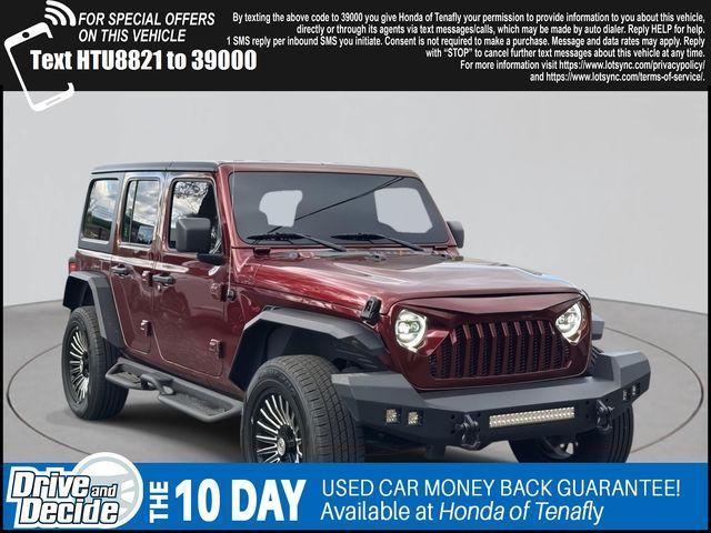 used 2022 Jeep Wrangler Unlimited car, priced at $29,990