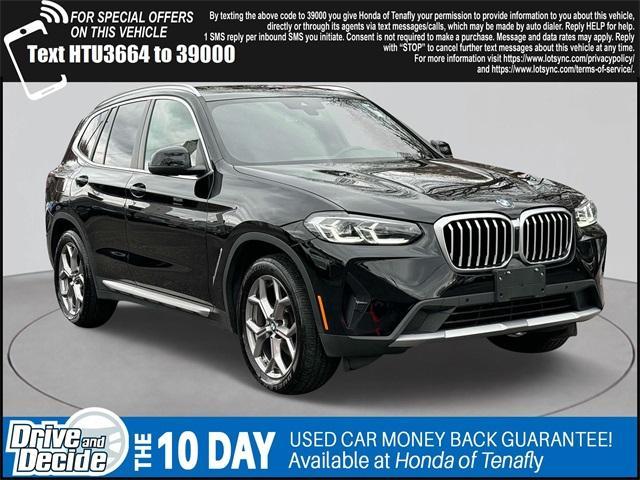 used 2023 BMW X3 car, priced at $36,890