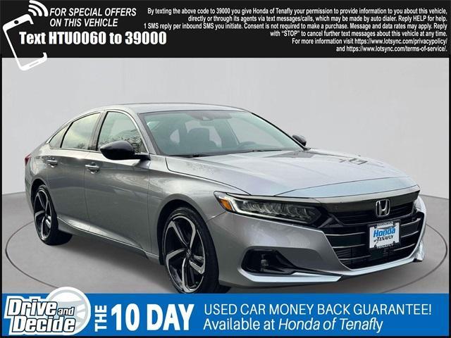 used 2021 Honda Accord car, priced at $25,690