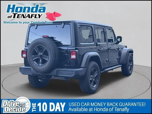 used 2022 Jeep Wrangler Unlimited car, priced at $33,990