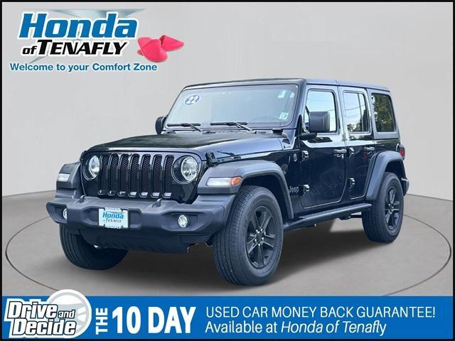 used 2022 Jeep Wrangler Unlimited car, priced at $33,990